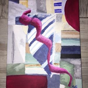 Original artwork, acrylic painting 8x10inch